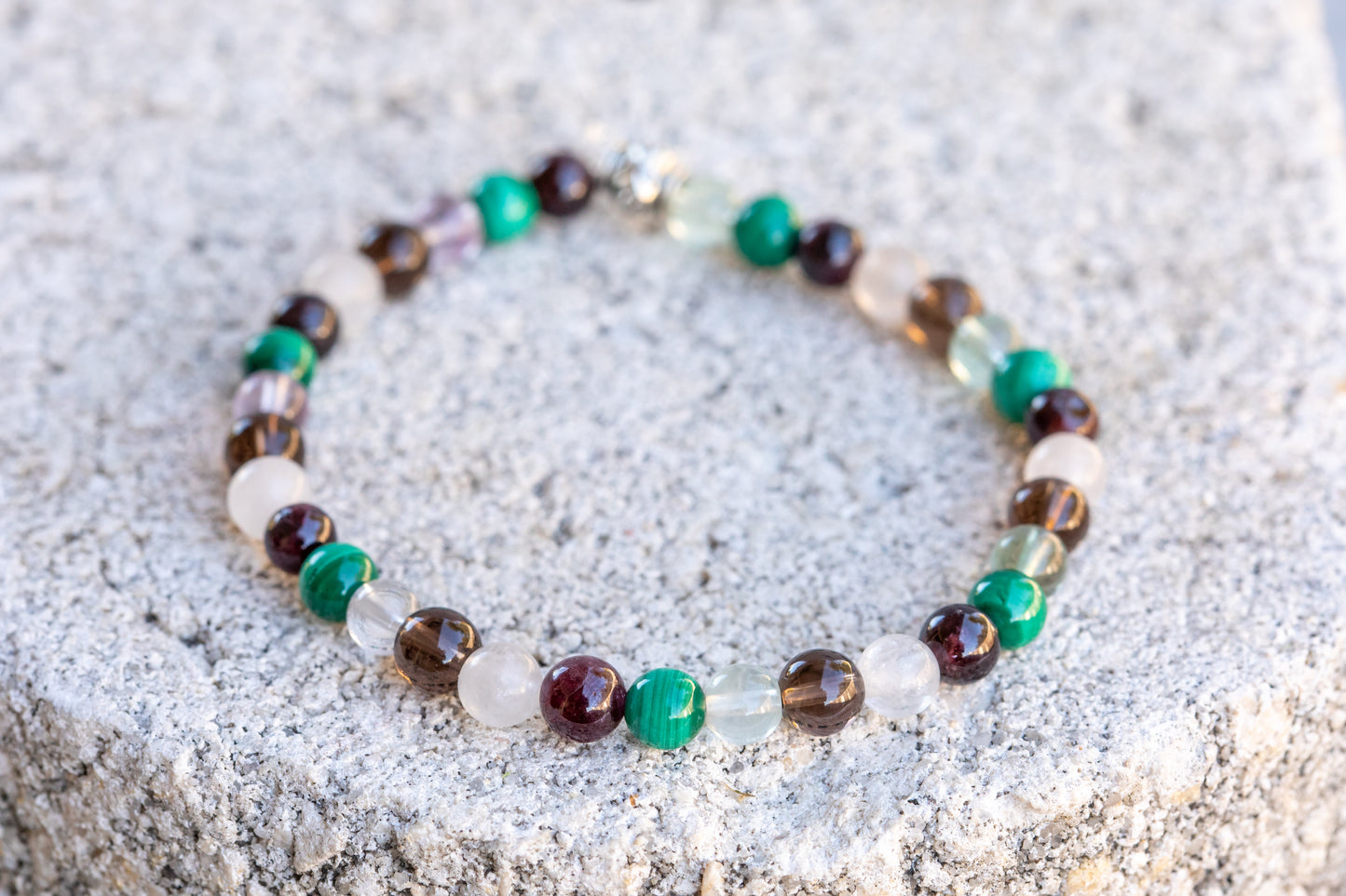 Capricorn Zodiac Gemstone Crystal Bracelet