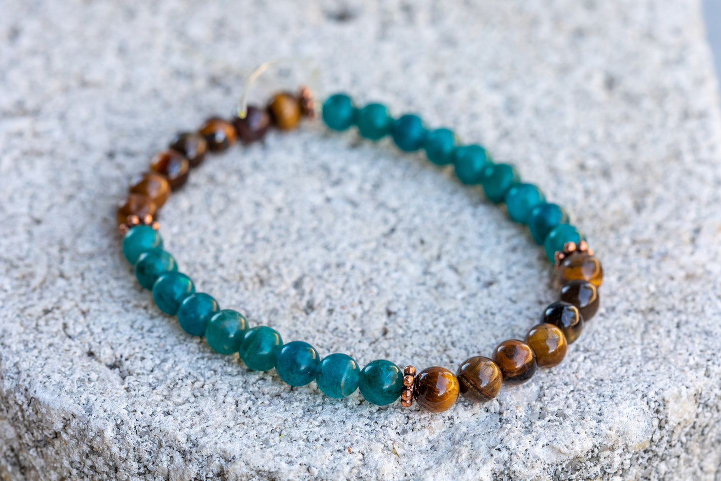 Gemini Zodiac Gemstone Crystal Bracelet