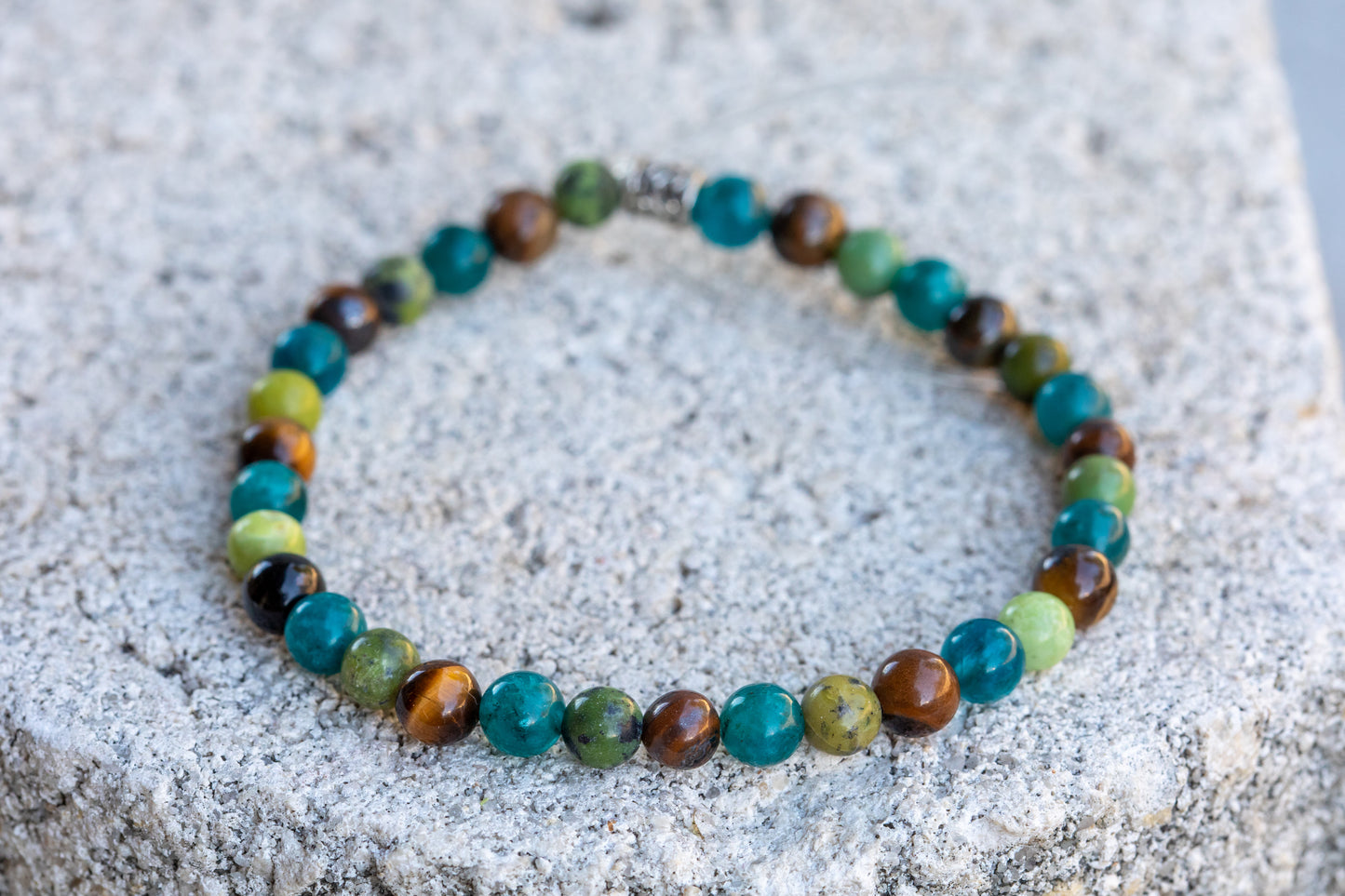 Gemini Zodiac Gemstone Crystal Bracelet