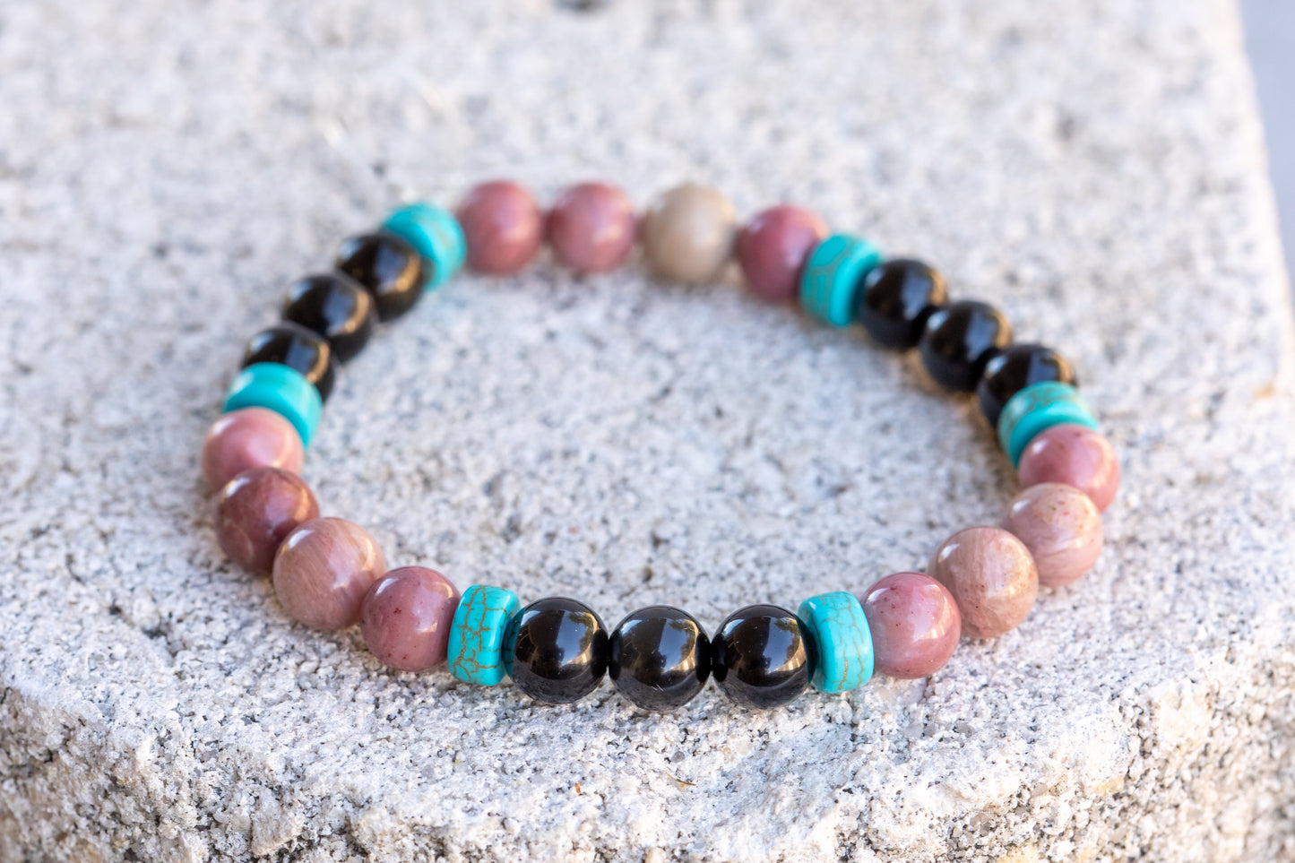 Scorpio Zodiac Gemstone Crystal Bracelet
