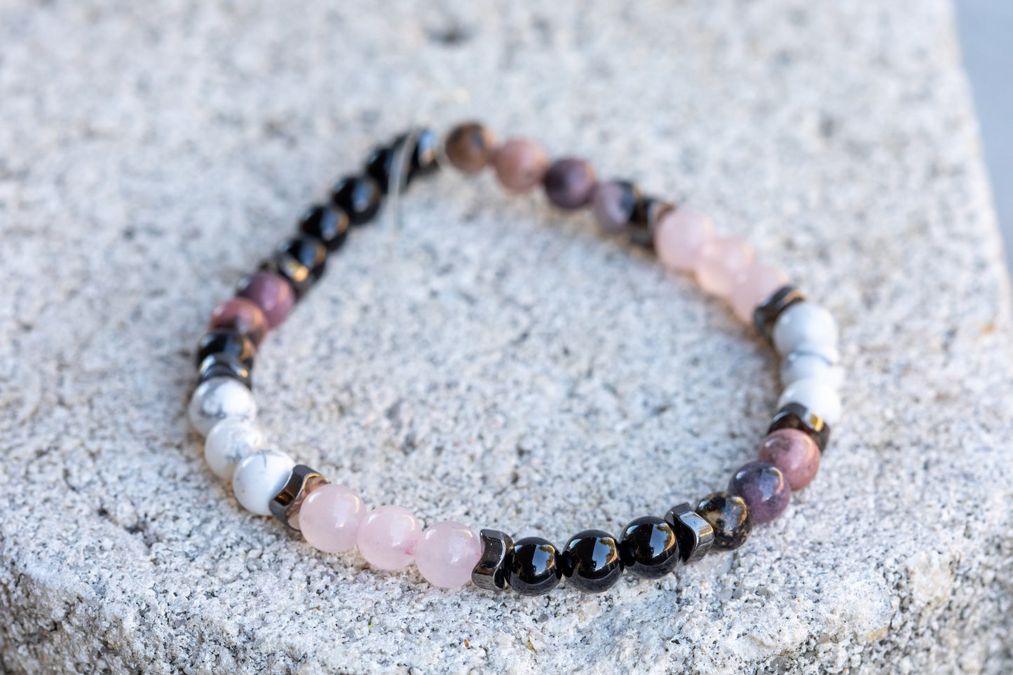 Taurus Zodiac Gemstone Crystal Bracelet