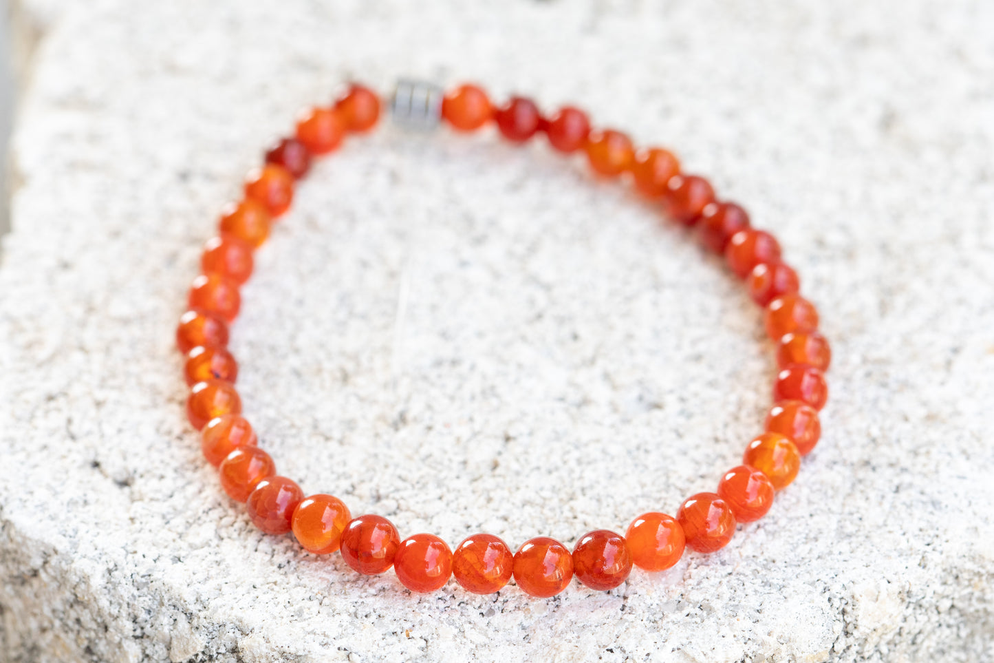 Red Fire Agate Gemstone Crystal Bracelets