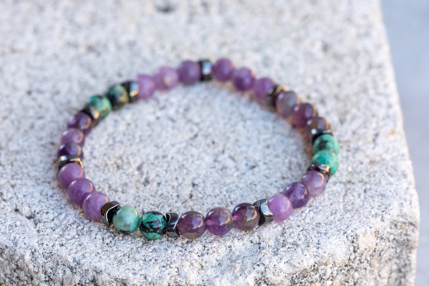 Sagittarius Zodiac Gemstone Crystal Bracelet