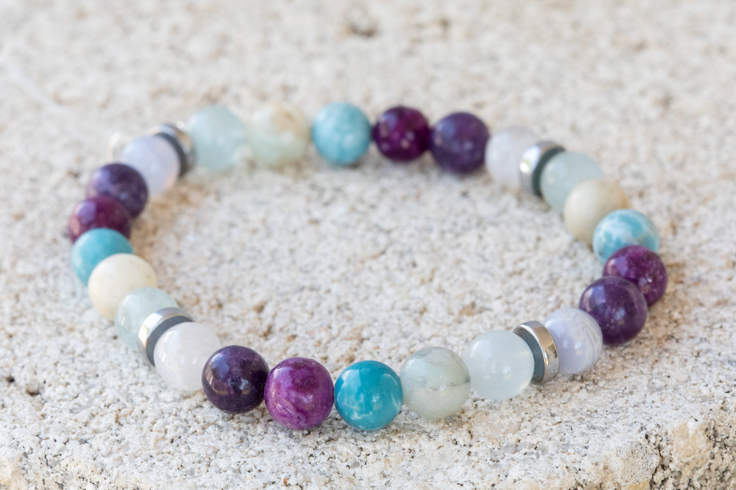 Anxiety Gemstone Crystal Bracelet