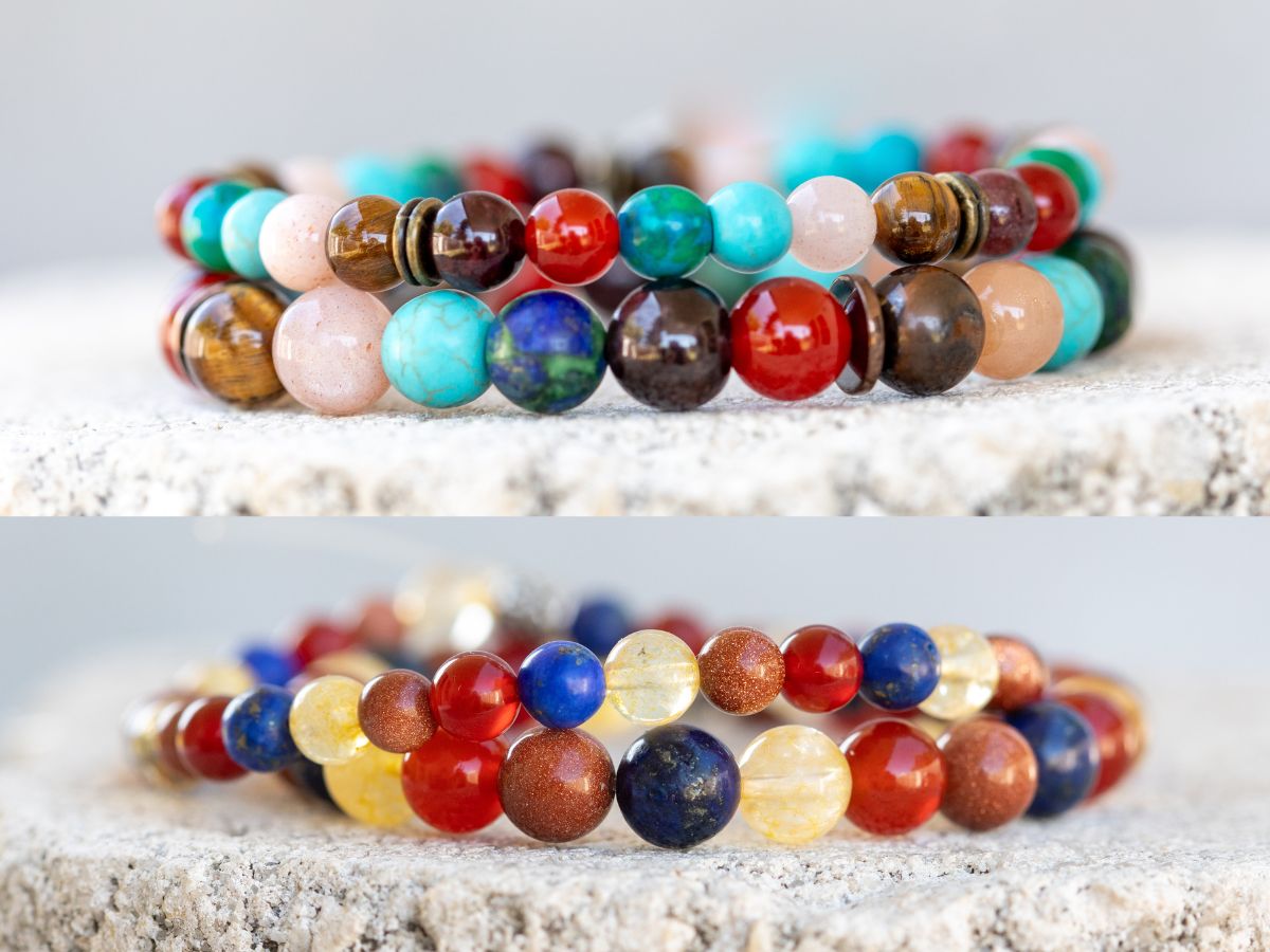 Confidence Gemstone Crystal Bracelet