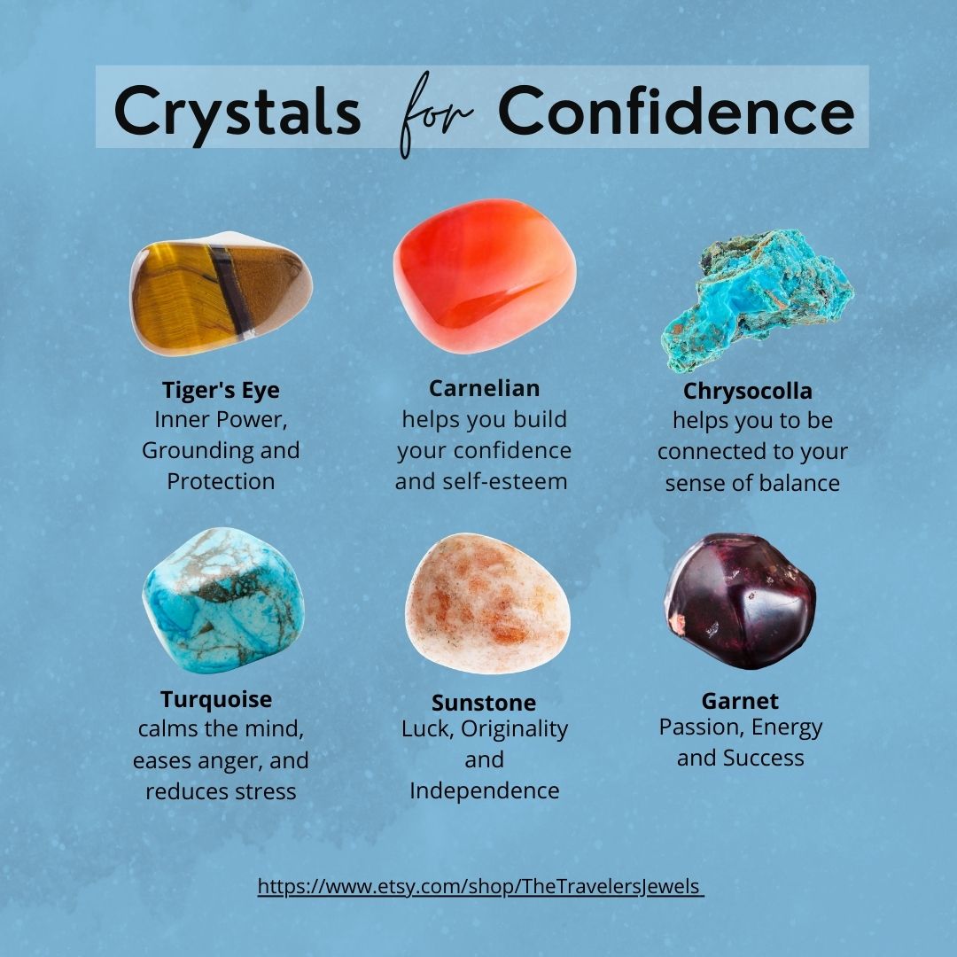 Confidence Gemstone Crystal Bracelet