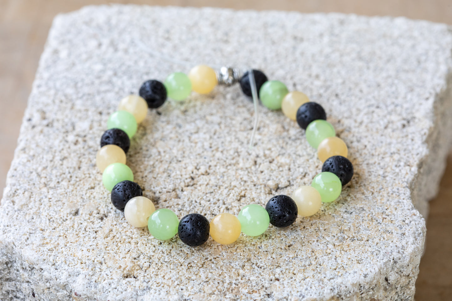 Calcite Gemstone Crystal Bracelet