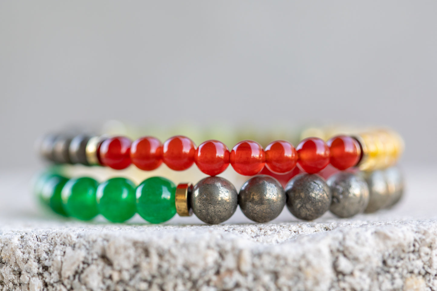 Lunar Chinese New Year 2025 Gemstone Crystal Bracelet