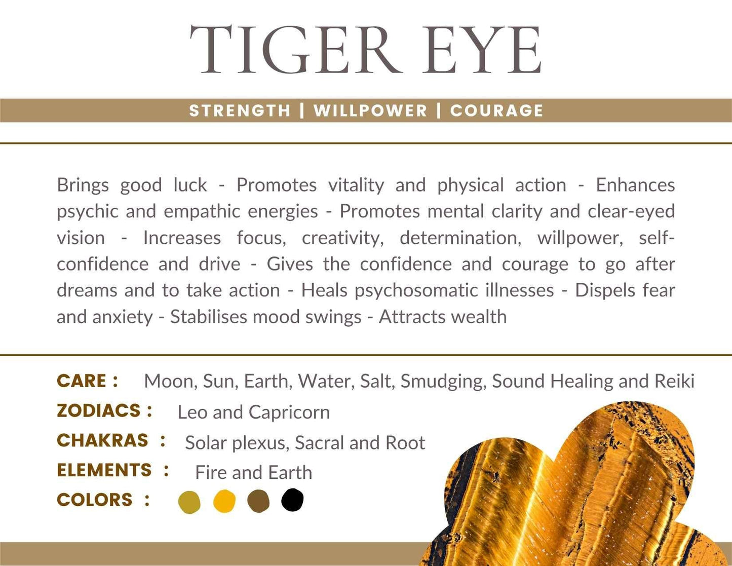 Dyed Tiger's Eye Gemstone Crystal Bracelet