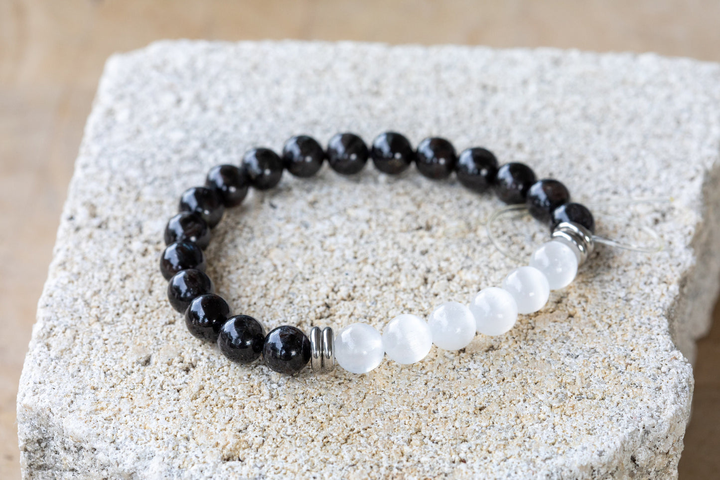 Astrophyllite Gemstone Crystal Bracelet