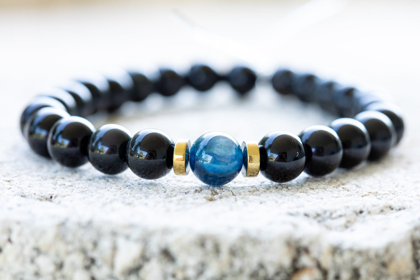 Kyanite Gemstone Crystal Bracelet