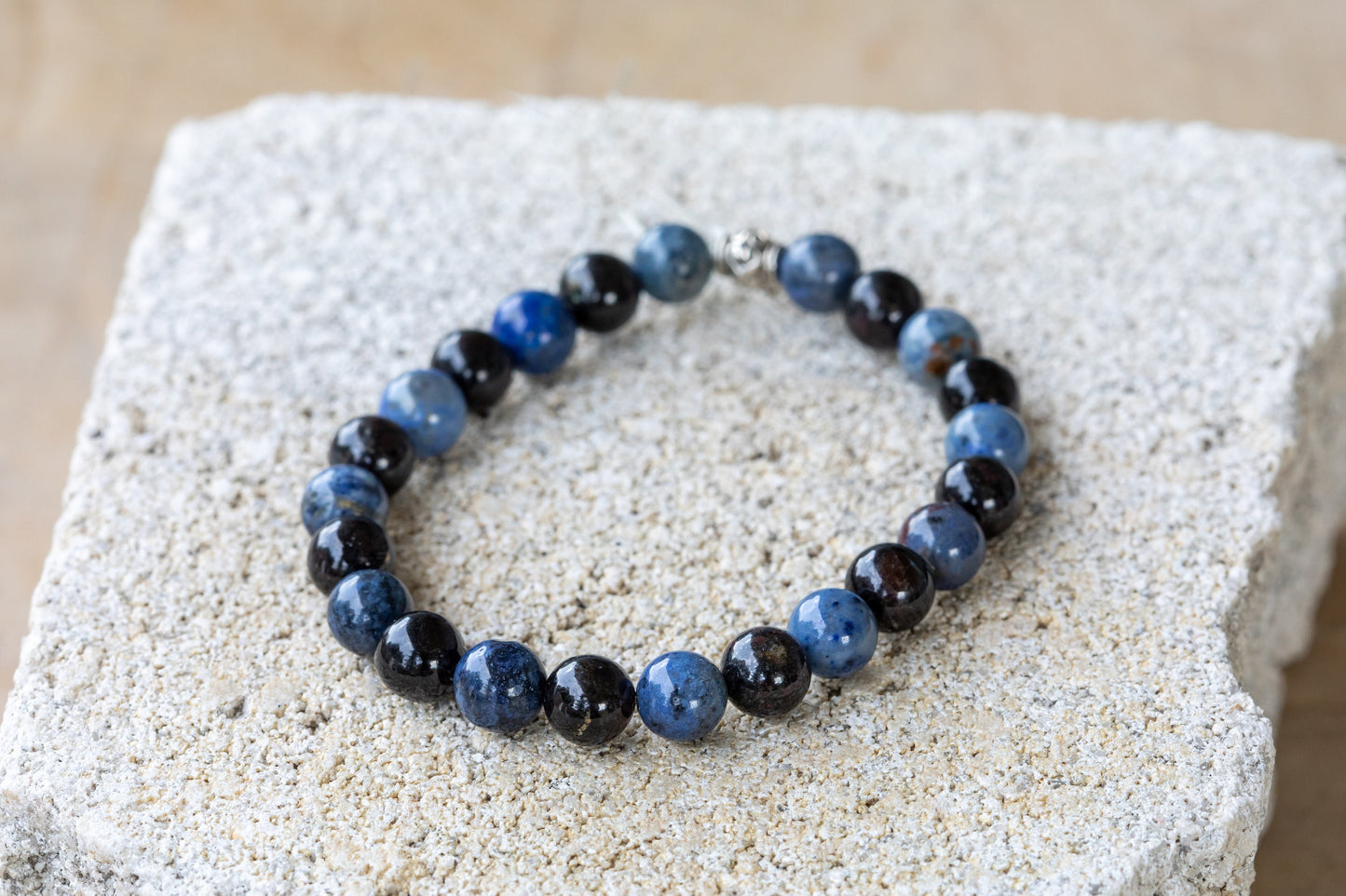 Astrophyllite Gemstone Crystal Bracelet
