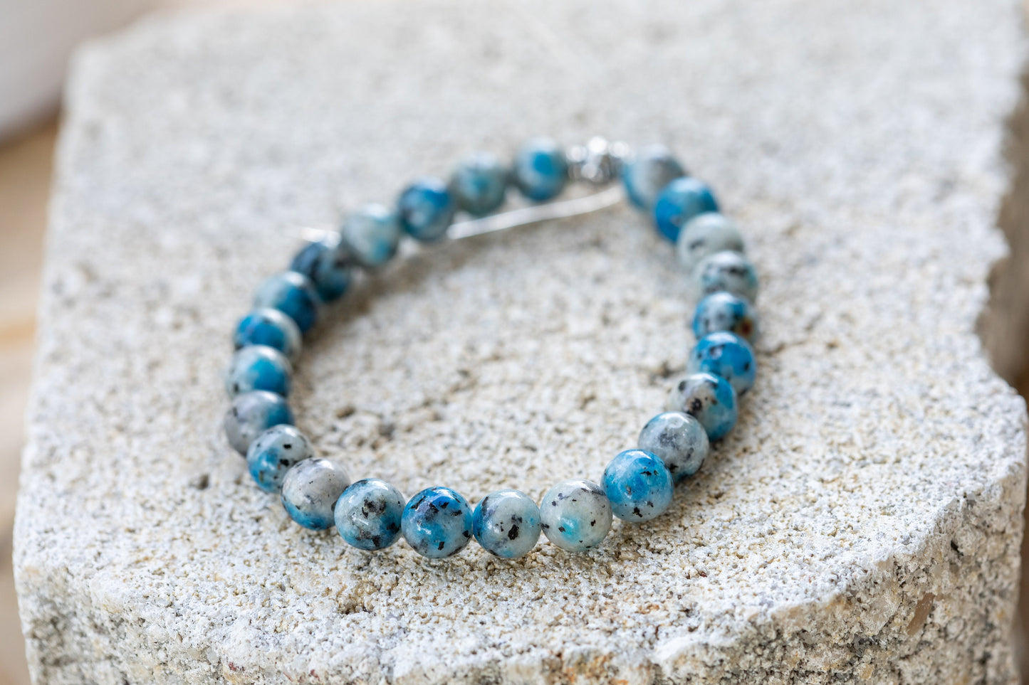 K2 Jasper Stone Gemstone Crystal Bracelet