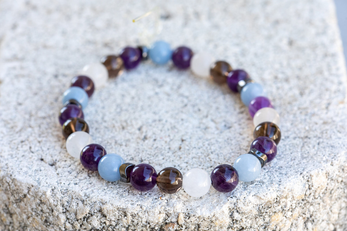 Dreams & Intuition Gemstone Crystal Bracelet