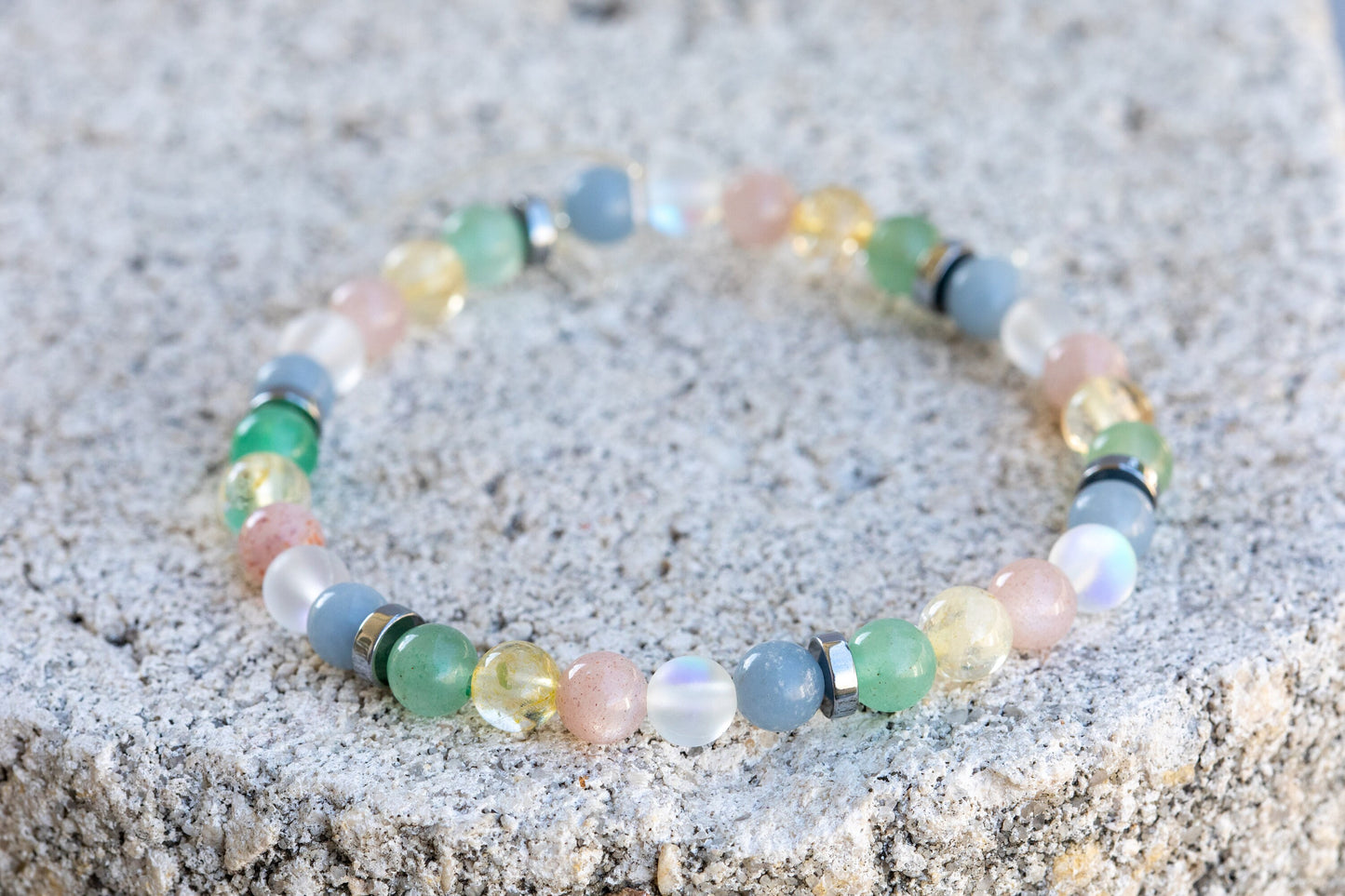 Gratitude Gemstone Crystal Bracelet