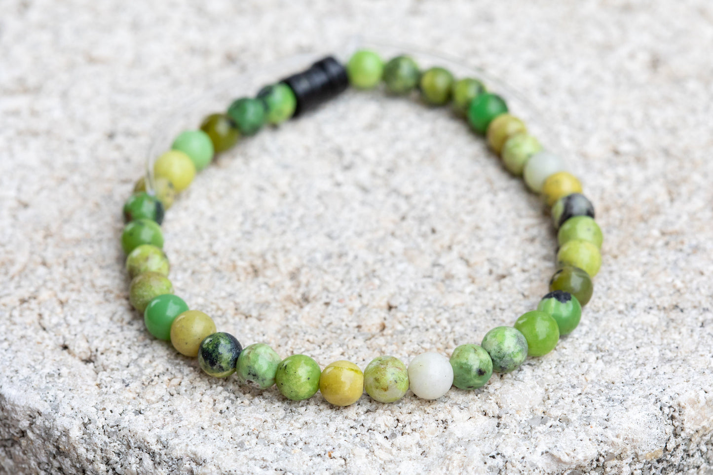 Chrysoprase Gemstone Crystal Bracelet