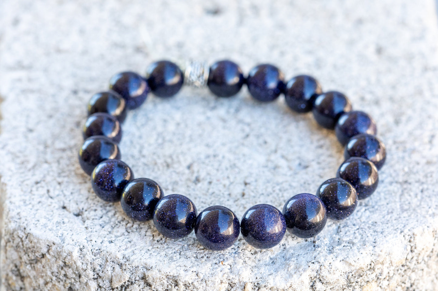 Sandstone Gemstone Crystal Bracelet