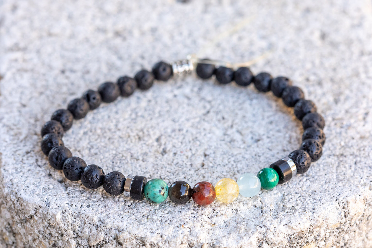 Scorpio Zodiac Gemstone Crystal Bracelet