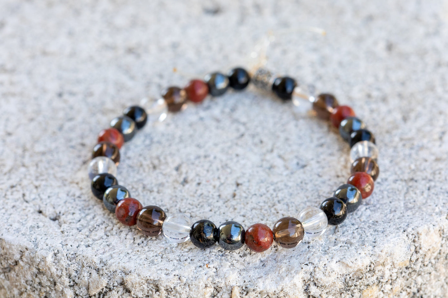 Grounding Gemstone Crystal Bracelet