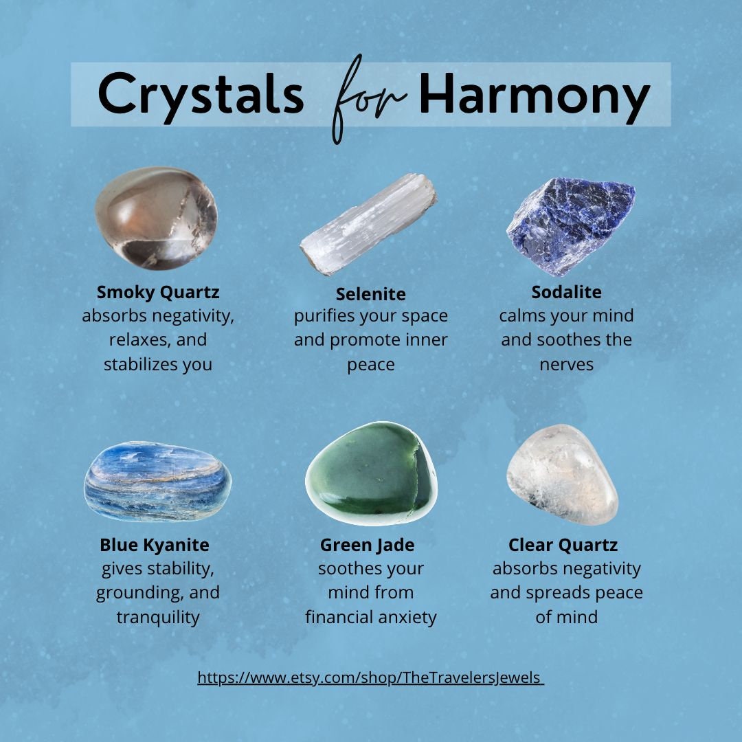 Harmony Gemstone Crystal Bracelet