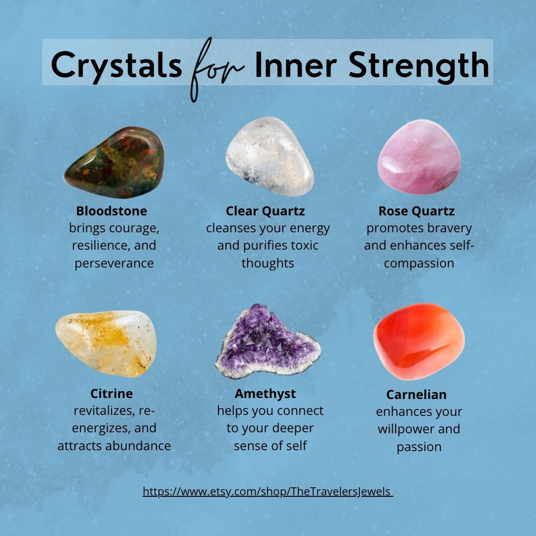 Inner Strength Gemstone Crystal Bracelet