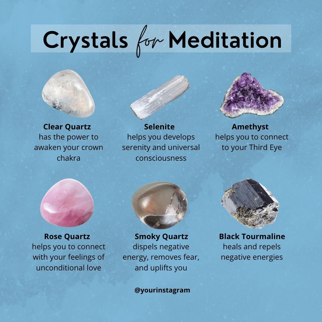Meditation Gemstone Crystal Bracelet