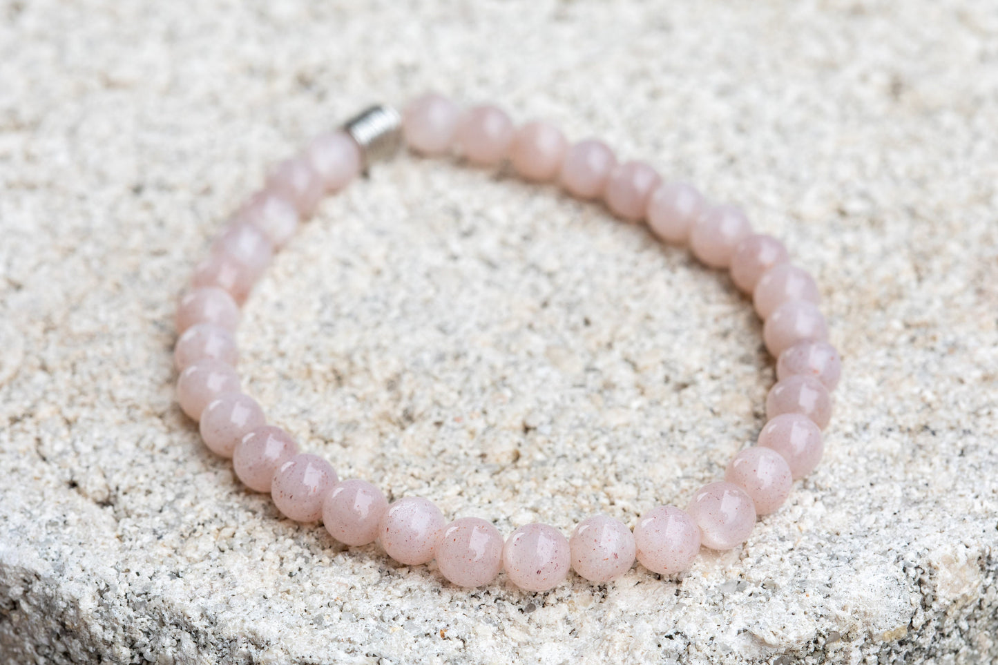 Sunstone Gemstone Crystal Bracelet