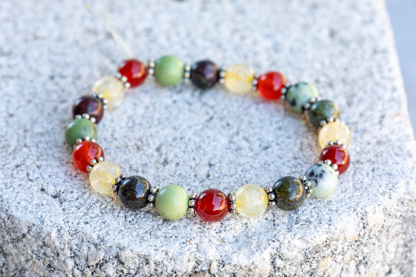 Creativity Gemstone Crystal Bracelet