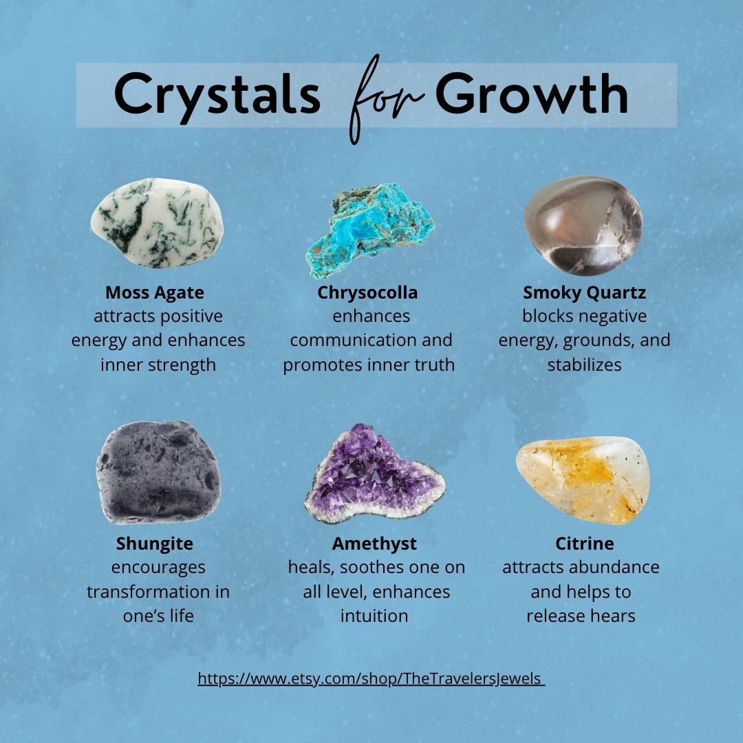Growth Gemstone Crystal Bracelet