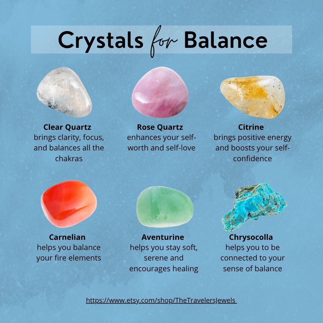 Balance Gemstone Crystal Bracelet