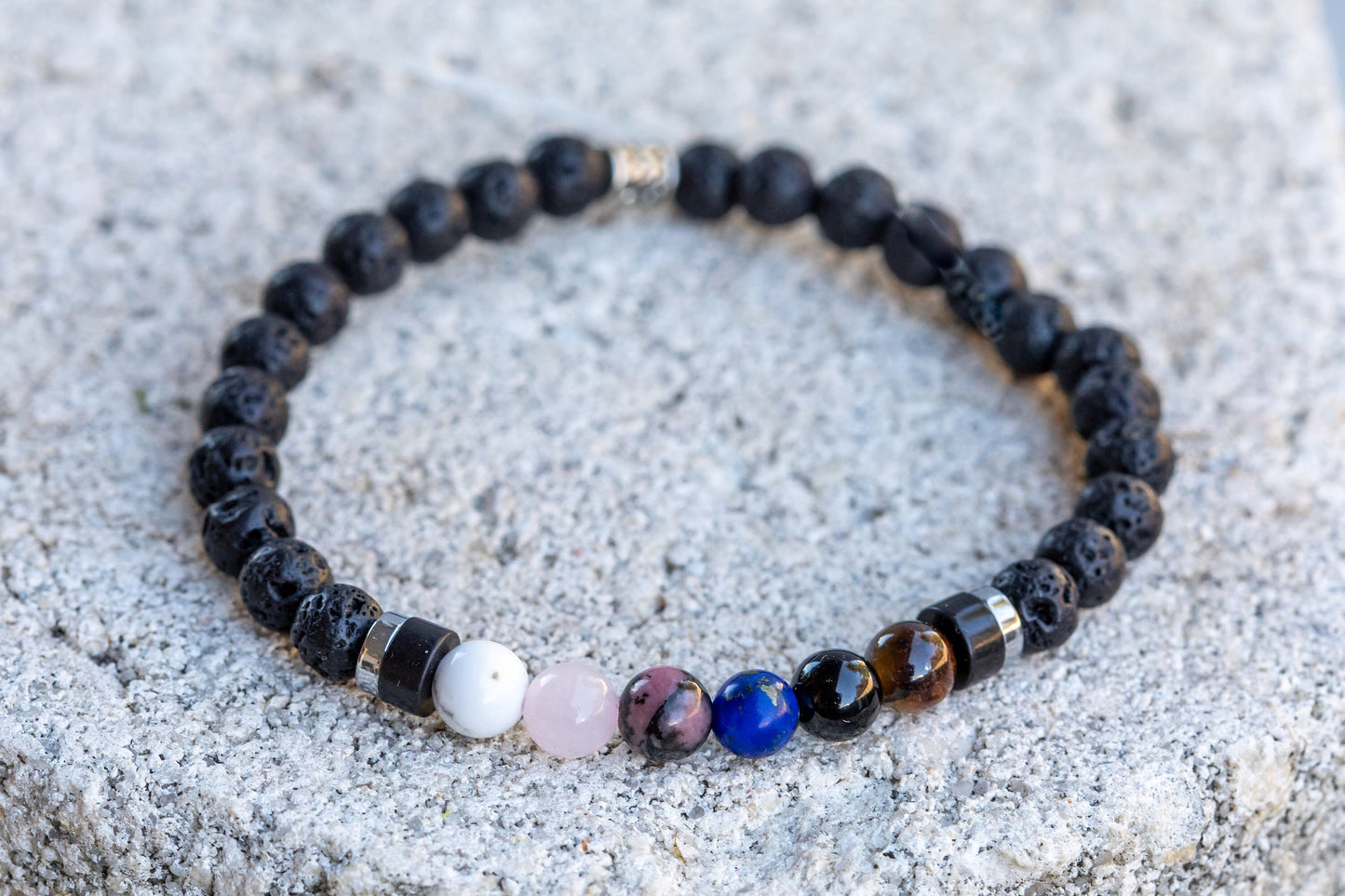 Taurus Zodiac Gemstone Crystal Bracelet