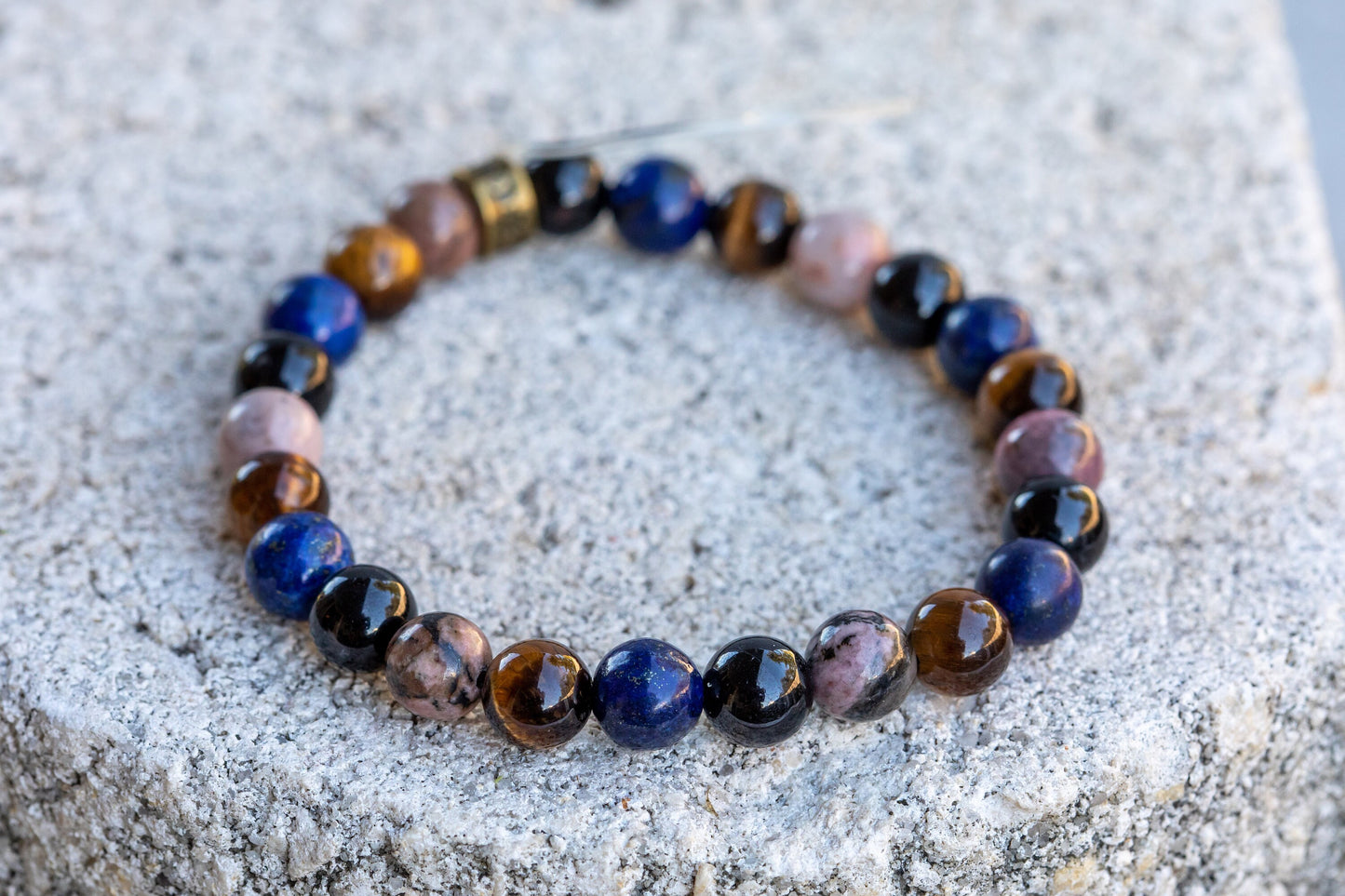 Taurus Zodiac Gemstone Crystal Bracelet