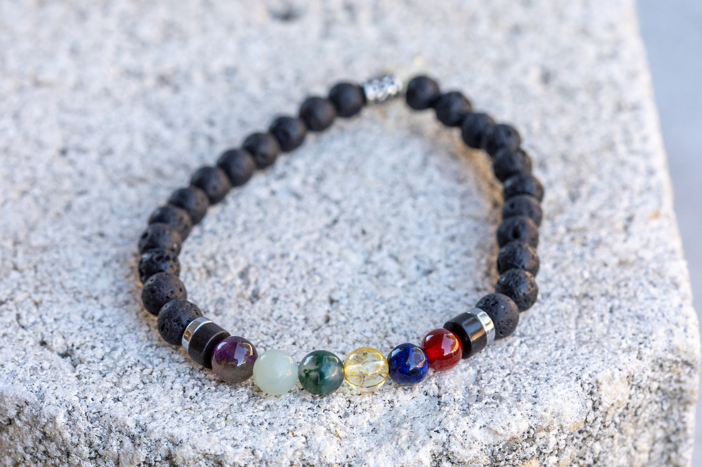 Virgo Zodiac Gemstone Crystal Bracelet