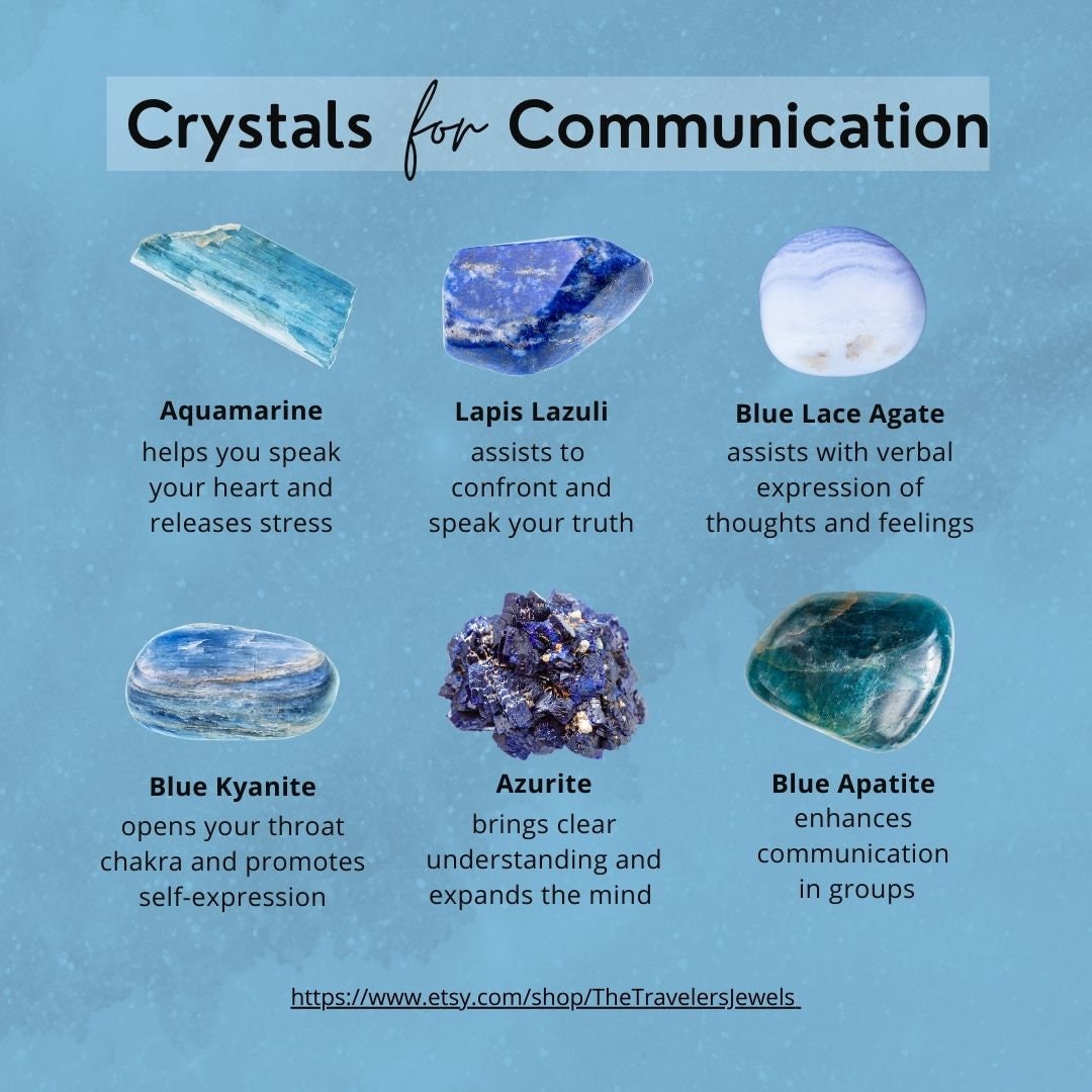 Communication Gemstone Crystal Bracelet