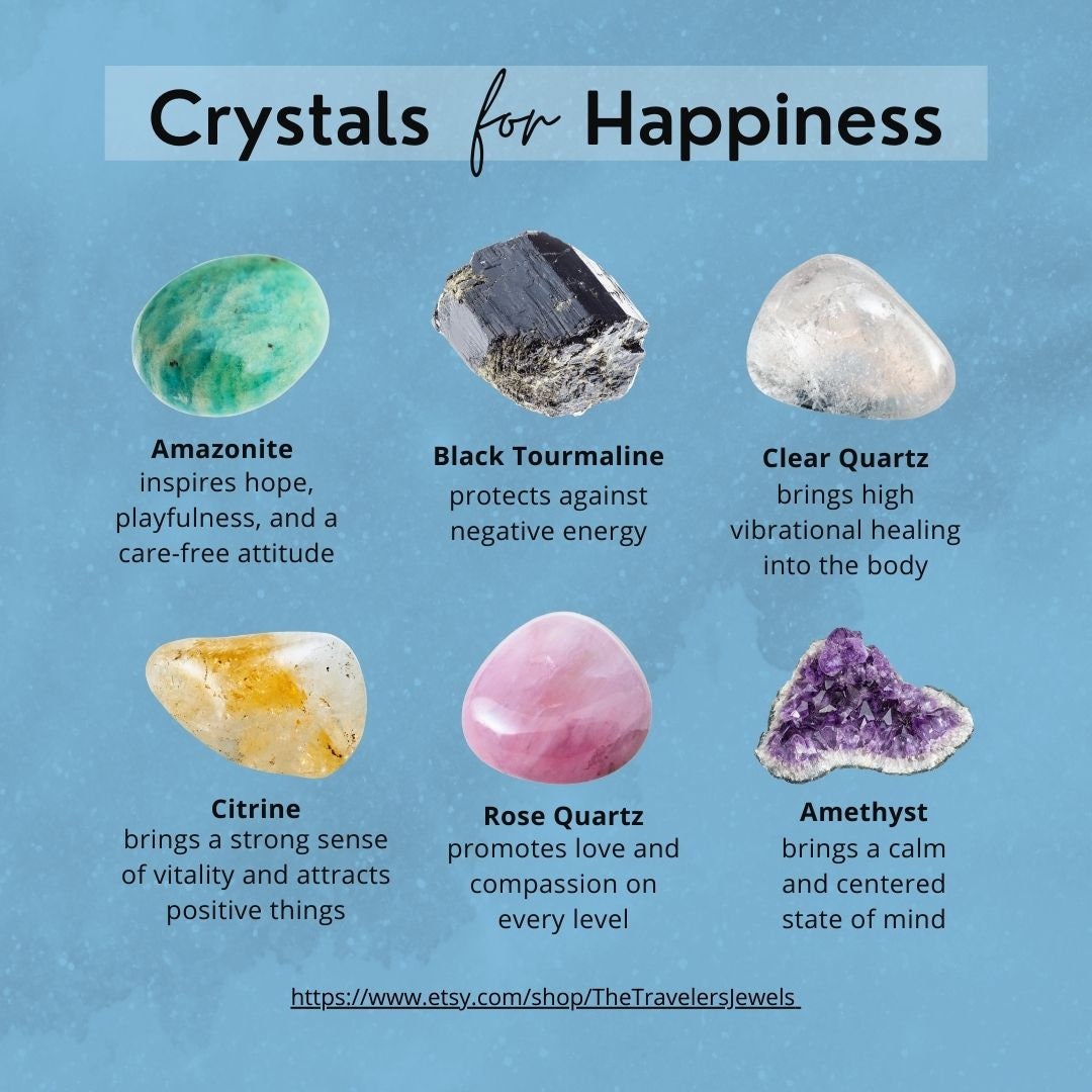 Happiness Gemstone Crystal Bracelet