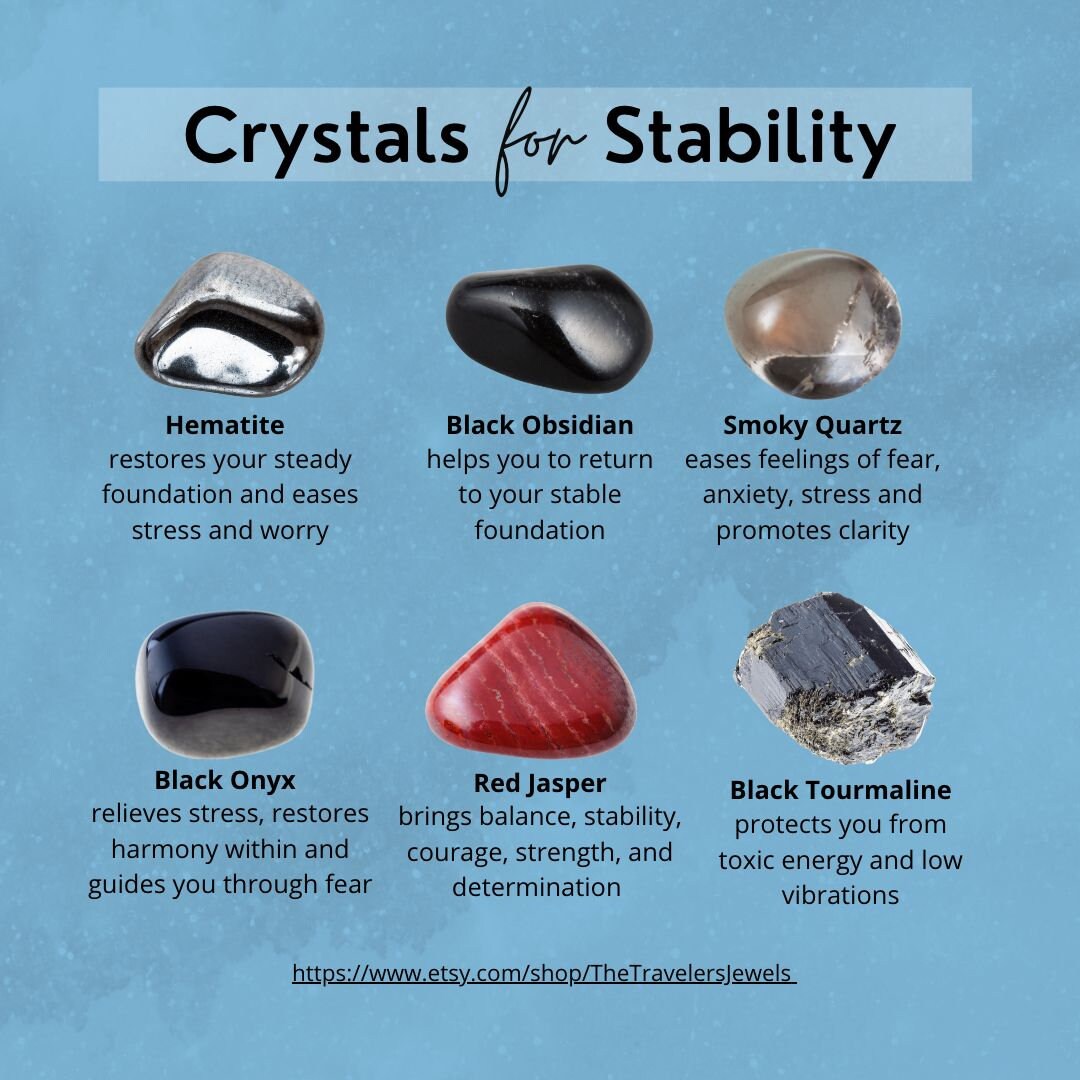 Stability Gemstone Crystal Bracelet
