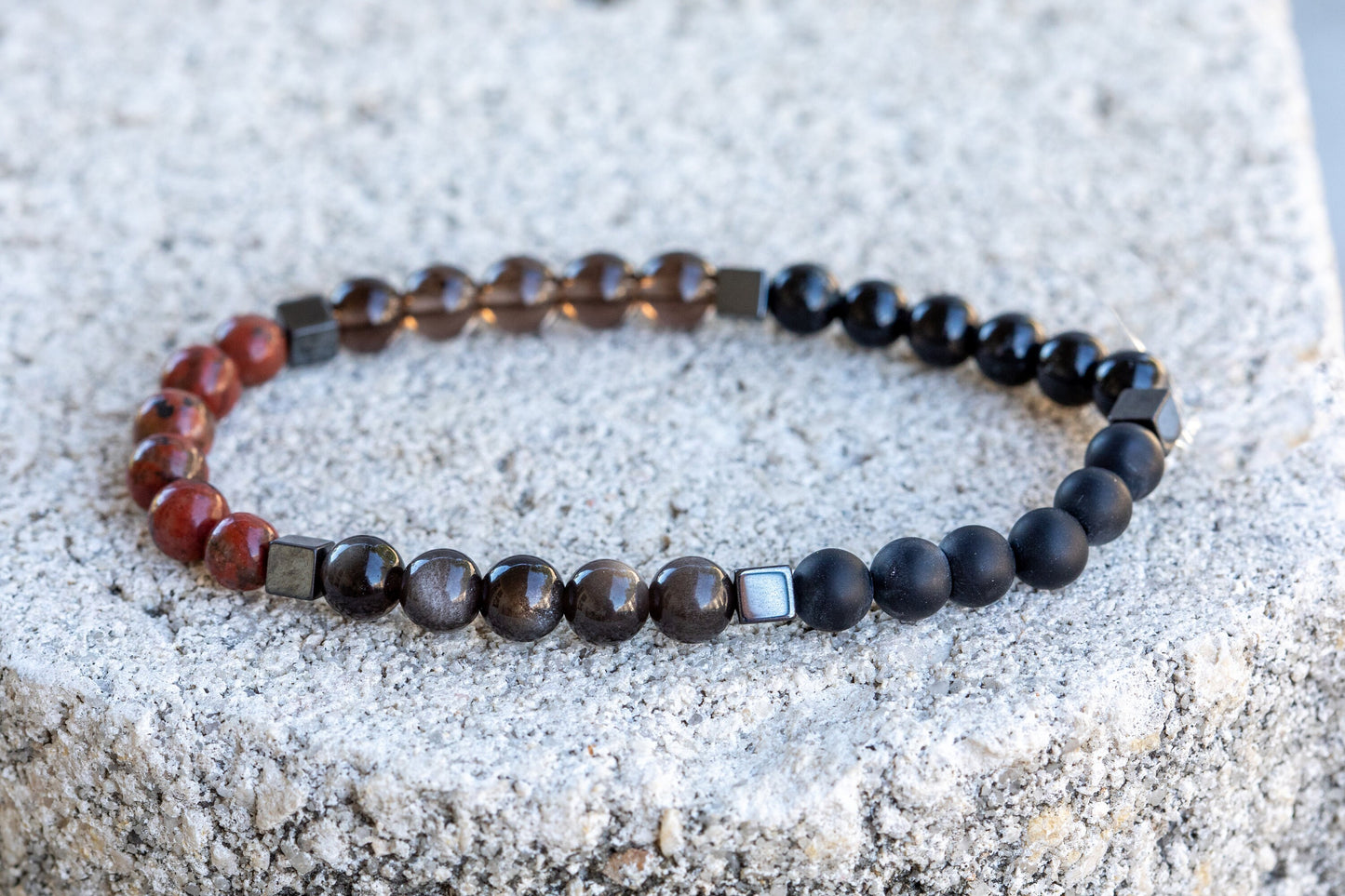 Stability Gemstone Crystal Bracelet