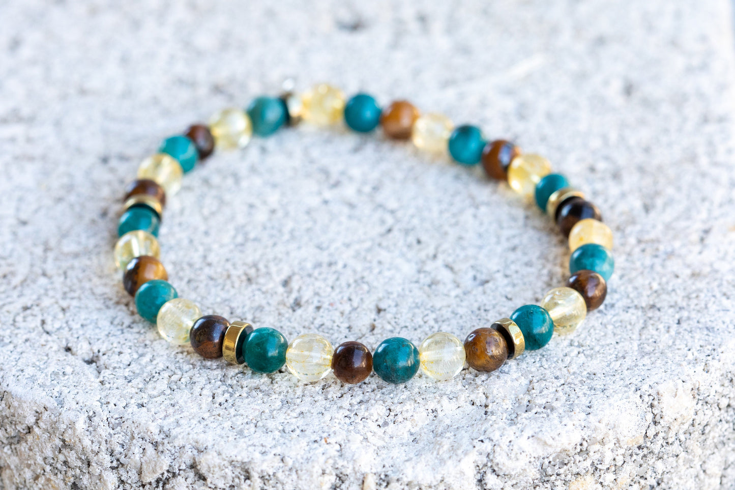 Clarity Gemstone Crystal Bracelet