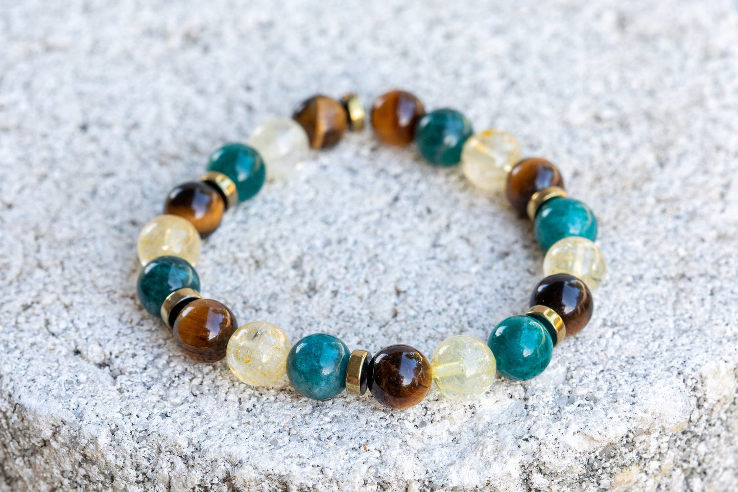 Clarity Gemstone Crystal Bracelet