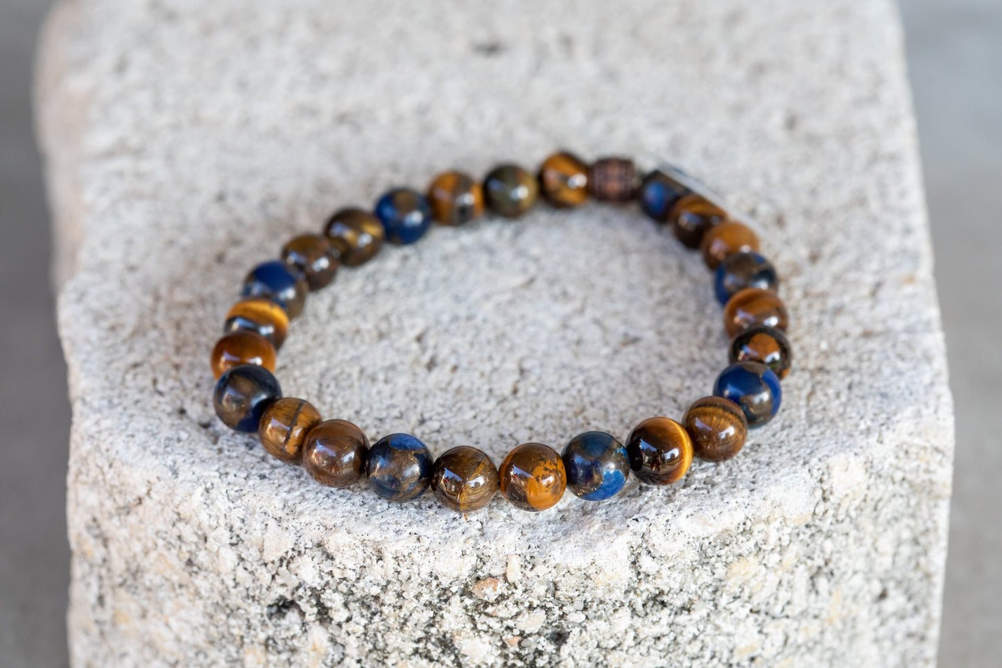 Impression Jasper Gemstone Crystal Bracelet