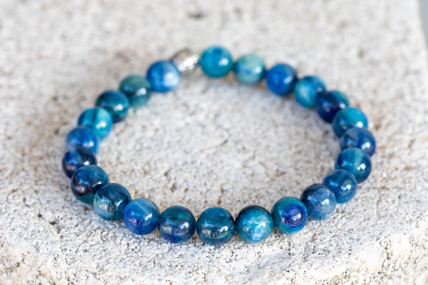 Kyanite Gemstone Crystal Bracelet