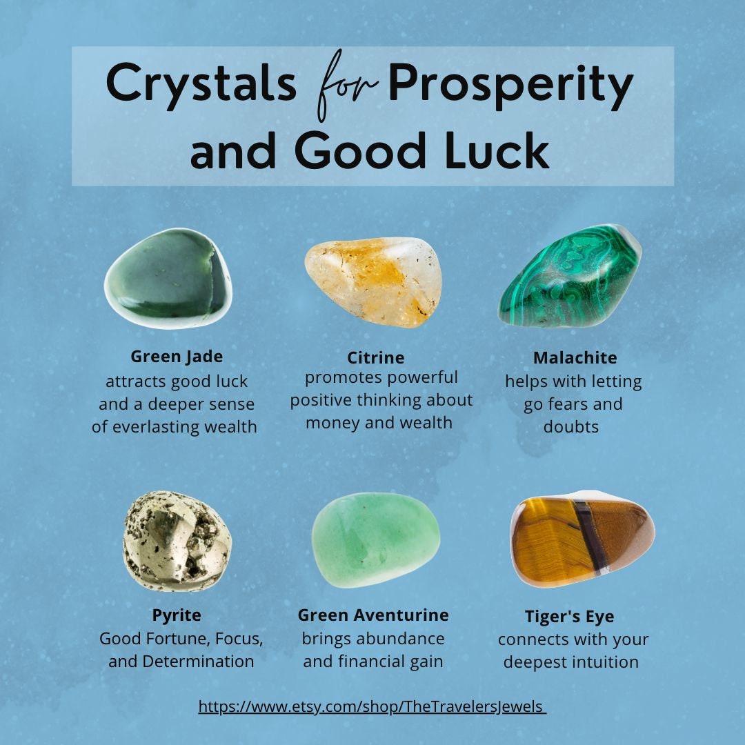 Prosperity & Good Luck Gemstone Crystal Bracelet