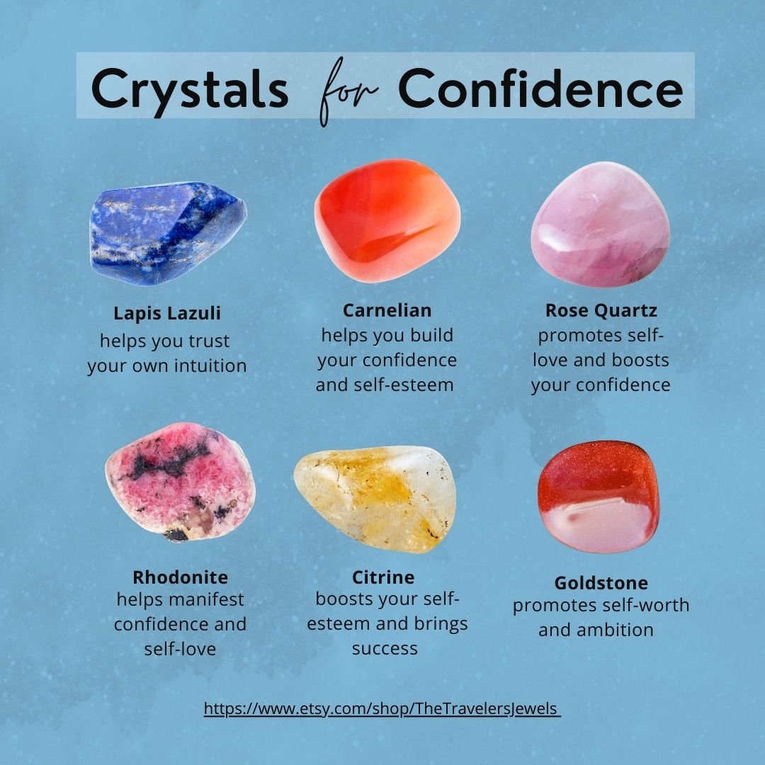 Confidence Gemstone Crystal Bracelet