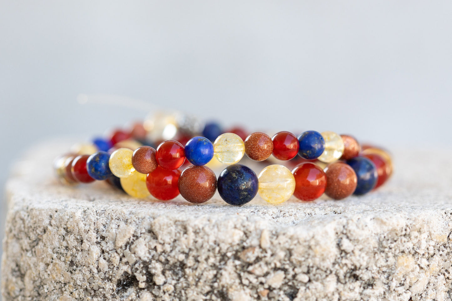 Confidence Gemstone Crystal Bracelet
