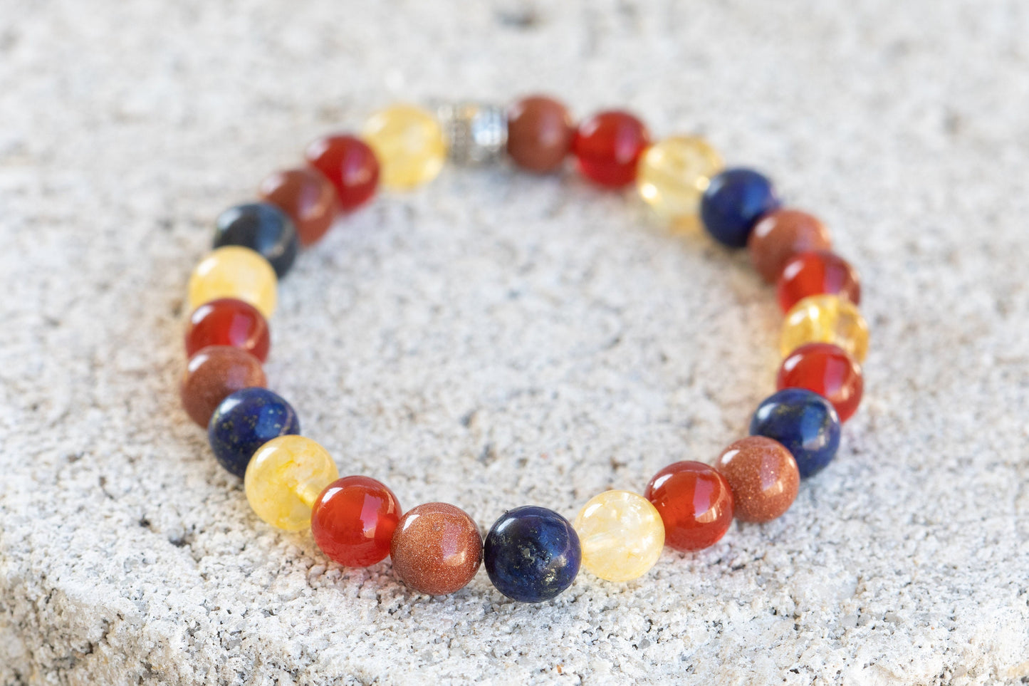 Confidence Gemstone Crystal Bracelet