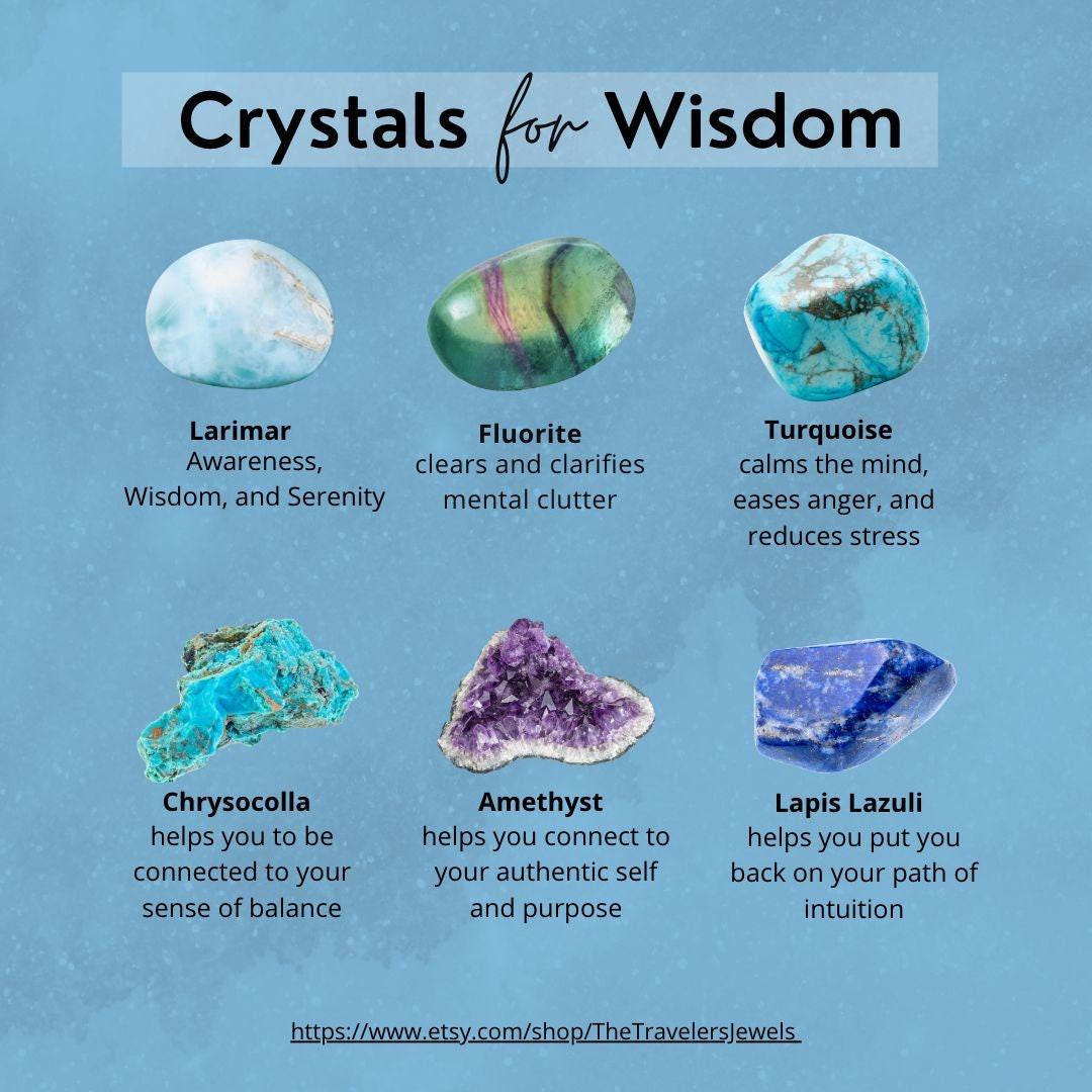 Wisdom Gemstone Crystal Bracelet
