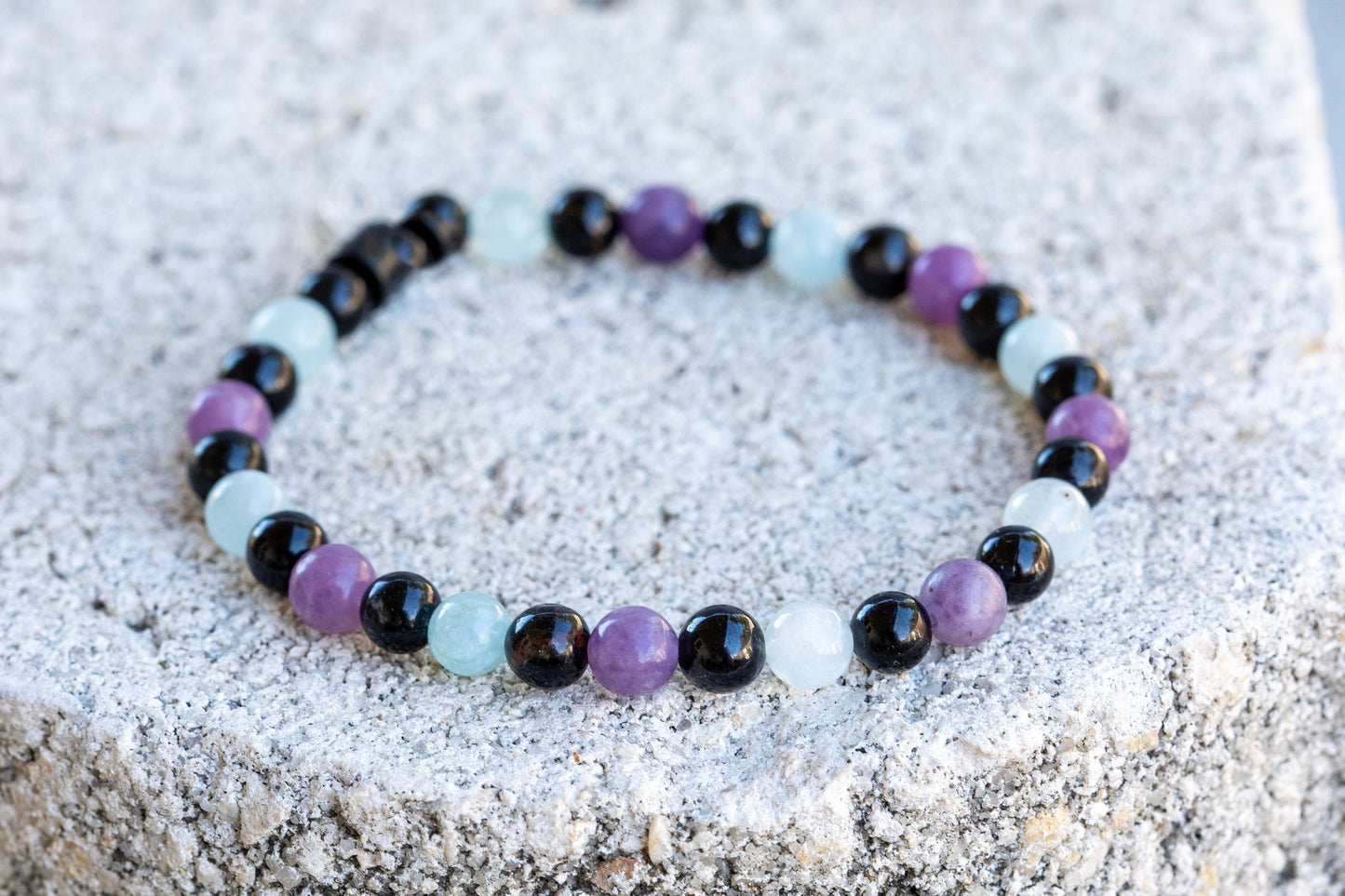 Inner Peace Gemstone Crystal Bracelet