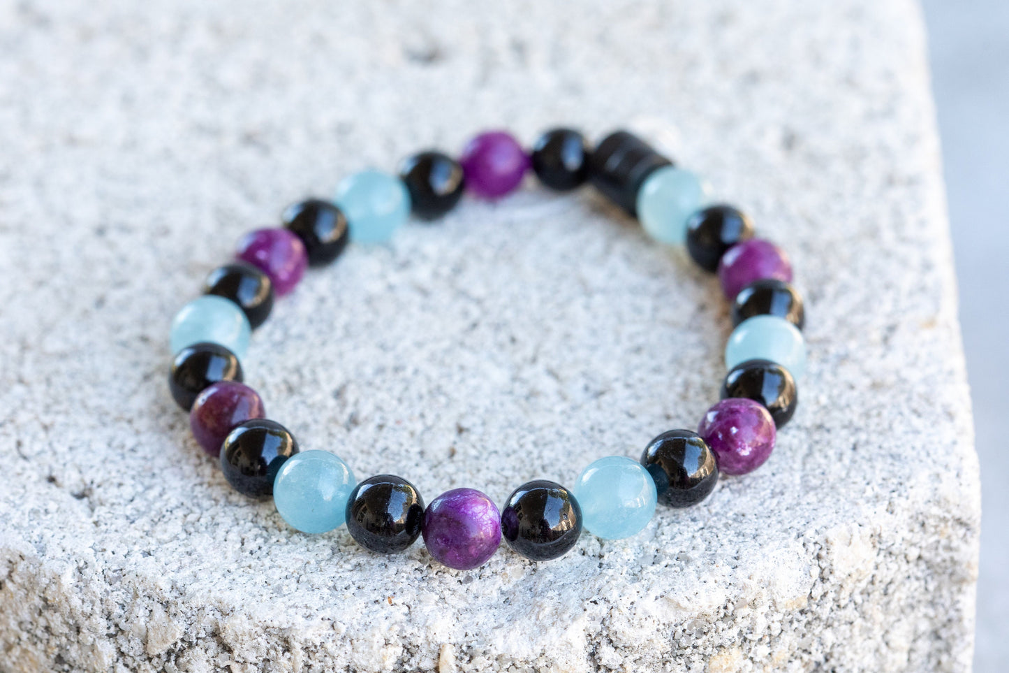 Inner Peace Gemstone Crystal Bracelet