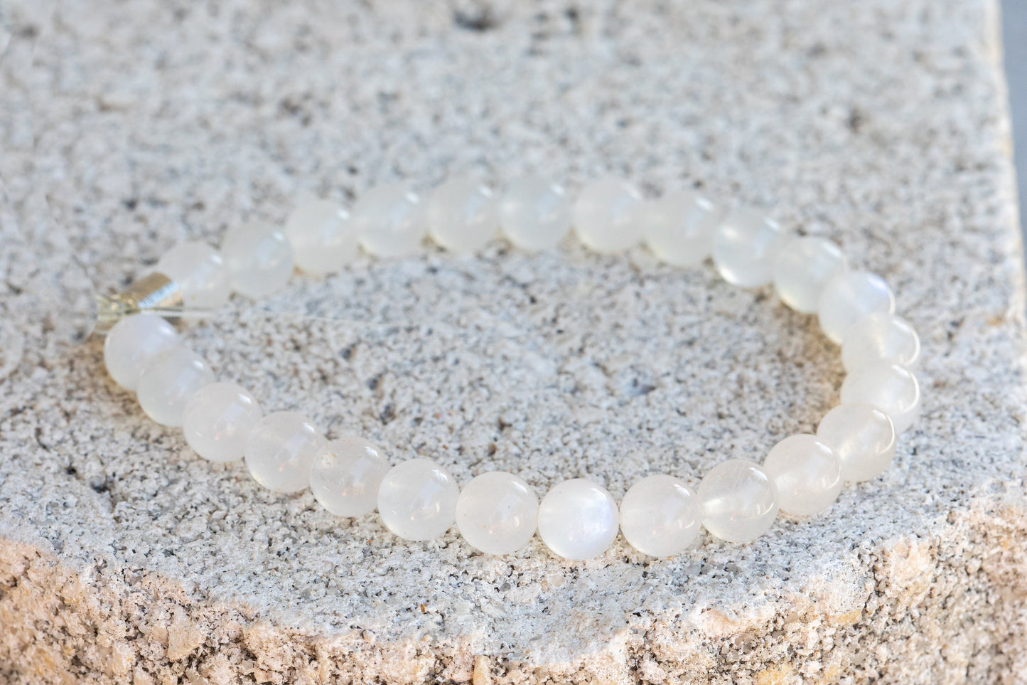 Moonstone Gemstone Crystal Bracelet