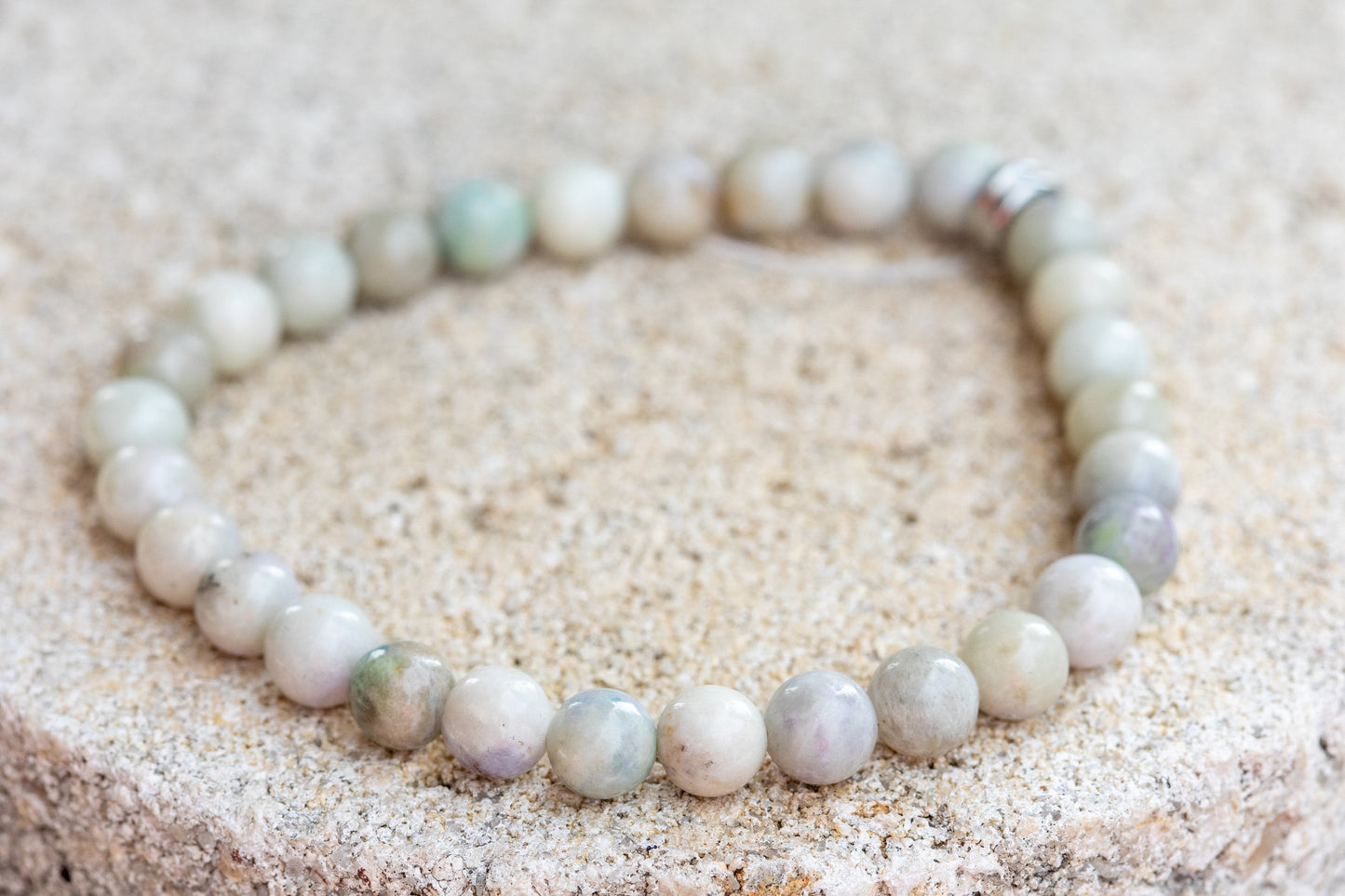 Hackmanite (UV Reactive) Gemstone Crystal Bracelet